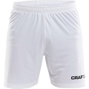 Craft Squad Short Solid Heren Sportbroek - Maat XL  - Mannen - wit/zwart