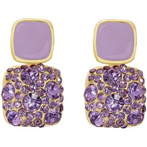 Oorbellen-Lila-Goudkleurig-Paars-Charme Bijoux