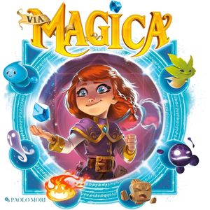 Via Magica bordspel - Competitief strategiespel voor 2-6 beginnende tovenaars vanaf 7 jaar