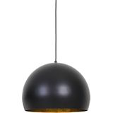 Light & Living Hanglamp Jaicey - Zwart - Ø56cm - Modern - Hanglampen Eetkamer, Slaapkamer, Woonkamer