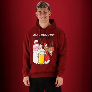 Morethansocks - Kersttrui - Hoodie - Heren