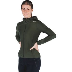Fusion RECHARGE HOODIE WOMENS - Fitness sweater - Groen - Dames