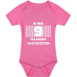 Ik Heb 9 Maanden Vastgezeten Babyromper - boefje - rompertje - grappig - meisje
