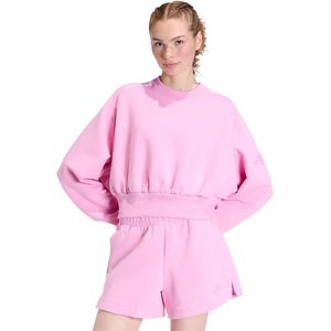 adidas Sportswear Soft Lux-sweatshirt met losse pasvorm - Dames - Roze
