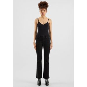 Jeans - Bootcut - Slim Fit - Used Effect