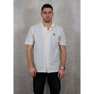 Lyle & Scott Linen Blend Oxford Revere Shirt