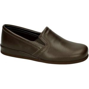 Rohde -Heren - bruin donker - pantoffels & slippers - maat 47