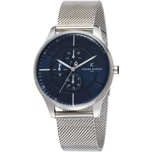 Pierre Cardin La Gloire Nouvelle PC902731F121 Horloge - Staal - Zilverkleurig - Ø 42 mm