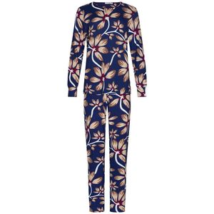 Pastunette Premium - Pyjama - Midnight Bloom - Viscose - Donkerblauw - Maat 38