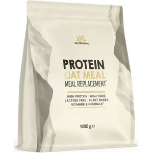 XXL Nutrition - Protein Oat Meal - Tot 37,5 Gram Eiwit - Maaltijdshake, Havermout, Vezels, Vitaminen, Mineralen, Lactosevrij, Plantaardig, Afvallen - Vanille - 1800 gram (15-30 shakes)