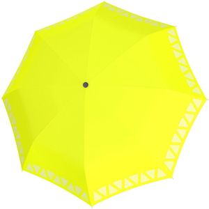 doppler Paraplu Fiber Magic Safety Neon Yellow Neongeel