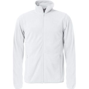 Clique Basic Micro Fleece Jacket Wit maat XXL