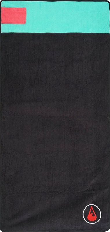 Wave Hawaii - Cinco - Strandlaken - Zwart - 180 x 85 cm - Katoen