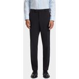 Slim-fit pantalon van een wolmix