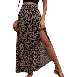 Livano Rokje Dames - Korte - Korte Broek - Wandelrok - Legging - Luipaard - S