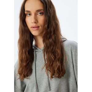 Capuchon kraag Lange mouw Sleepshirt