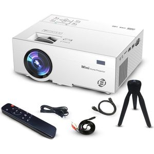 Equivera Mini Beamer - Draagbare Beamer - Beamer - Mini Beamer Projector - Projector - Mini Projector