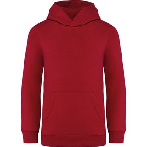 Native Spirit Ecologische kindersweater met capuchon NS404 - Hibiscus Red - 8/10 years (8/10 ans)