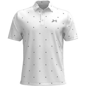 Under Armour Golf Playoff 3.0 Printed Korte Mouw Poloshirt Wit L / Regular Man