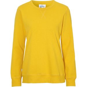 Cottover SWEATER CREW NECK LADY - GOTS GECERTIFICEERD 141004 - Geel - XS