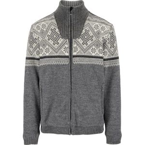 Dale of Norway - 85691 HARDANGER_T00 WEATHERPRF - Heren jasHeren truien - Kleur: Grijs - Maat: XXL