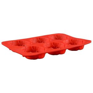 Siliconen Bakvorm Rozen - Cupcakes Muffin - 6 Stuks