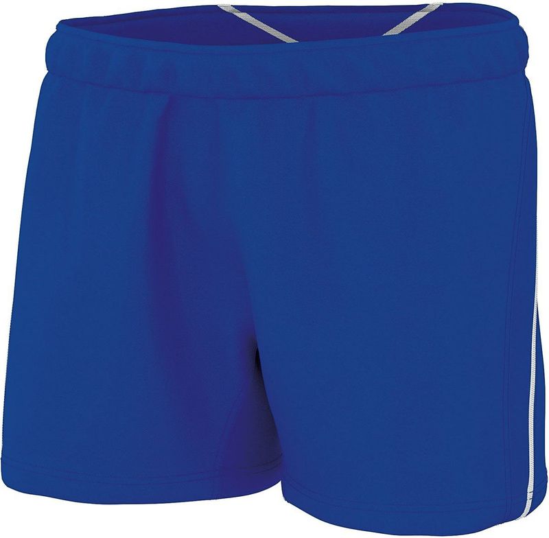 Errea - Ryun Panta Jr - Korte Broek - Blauw Wit - Sportwear