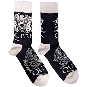 Queen - Crests - Ankle Sokken - Wit - One Size