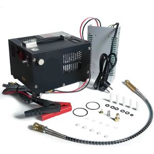 Luchtcompressor - Compressor - Luchtpomp - Airpress Compressor - 4500Psi - 300bar - PCP - Hoge Druk Draagbare Compressor – Ingebouwde 12V Voedingsadapter – Geschikt voor Luchtgeweren – Auto Stop Versie – 220V