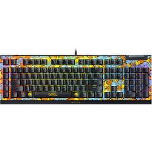 Razer - BlackWidow V4 X Pokémon Edition - Mechanisch Gaming Toetsenbord - Groen - Chroma RGB