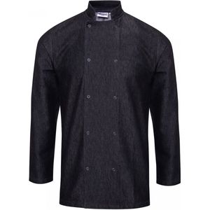 Schort/Tuniek/Werkblouse Unisex S Premier Black Denim 60% Katoen, 40% Polyester