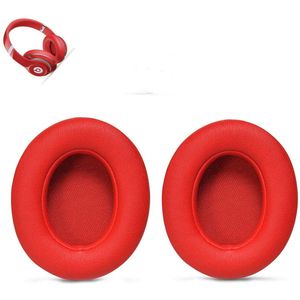 Studio 2 Ear Cushion Replacement Ear Pads Kit Compatible with Beats by Dr. Dre Studio 2 Studio 2.0 Wireless Over-Ear Headphones.(Red)