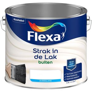 Flexa - Strak in de Lak Buitenlak Zijdeglans - Indigo - Mengverf - 0.75 Liter