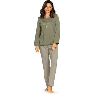 Dames Pyjama 'Five Minutes More' Green