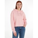 Tommy Jeans - Essential Logo1 Hoodie - Groen - Katoenmix