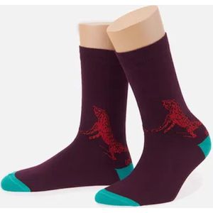 Paul Smith dames sokken one size bordeaux