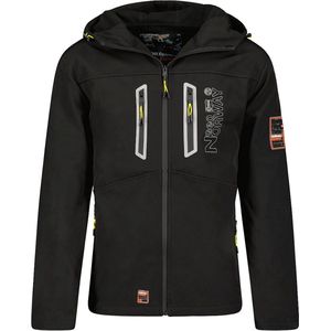 Geographical Norway Softshell Jas Heren Trevar Zwart - S