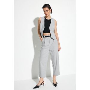 Hoge taille Ballonvorm Anzughose