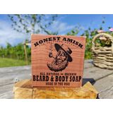 Honest Amish - Extra Grit - Baard en Lichaam Zeep