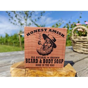 Honest Amish - Extra Grit - Baard en Lichaam Zeep