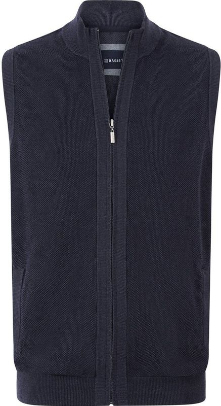 Babista - AMOTASSI - Gebreide Bodywarmer - Donkerblauw