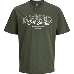 JACK&JONES - JJMAKOTO TEE SS CREW NECK PLS - Heren - T-shirts