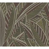 A.S. Création - French Affair - Vliesbehang - Bruin Geel Rood Zwart