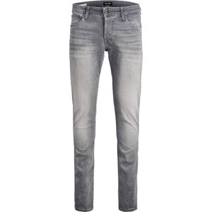 JACK & JONES Glenn Icon loose fit - heren jeans - grijs denim - Maat: 27/32