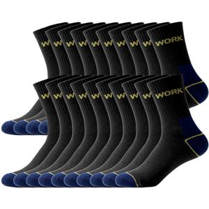 10 paar zweetafvoerende en geurbestendige sportsokken voor heren, laag uitgesneden en ondiep, all-season herensokken (marineblauw)