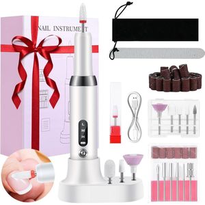 Draadloze Nagelfrees 13-in-1 - Professionele Manicure en Pedicure Set met 20.000 tpm, 3 Snelheden