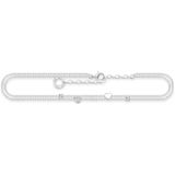 Thomas Sabo - AK0040-051-14-L27V - Enkelbandje - Zilver - 925er Sterlingsilber - 22-27 cm