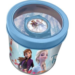 Frozen 2 Horloge Anna en Elsa in Metalen Blik