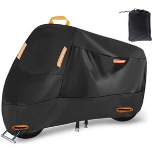 Motorhoes 250x105x125cm - waterdicht, winddicht, UV-bestendig 210D Oxford