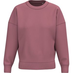 Native Spirit Ecologische dames sweater met ronde hals en afhangende mouwen NS439 - Antique Rose - L